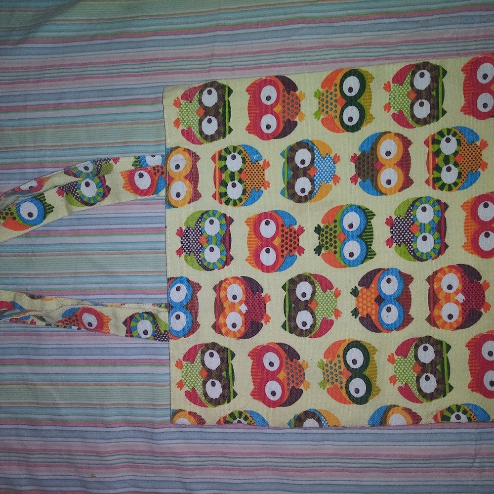 Small owl tote